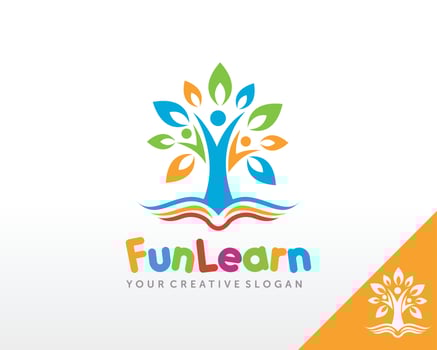 Education Logo. Leadership and School Logo design Vector