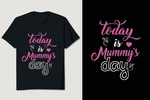 Mother's Day Special T-shirt Design vector