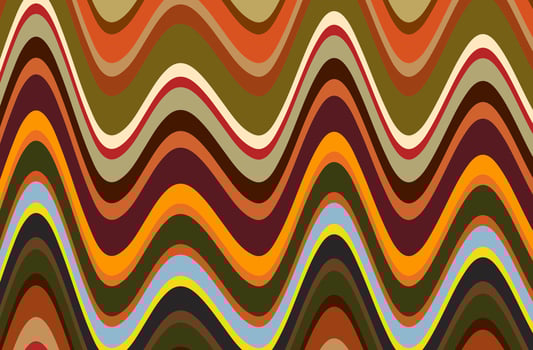 Wavy African Striped Colors, pattern textile background, Wave Print fabric, Ethnic handmade ornament, tribal strips motifs. Vector Afro texture, Pareo wrap dress, vintage carpet batik banner template