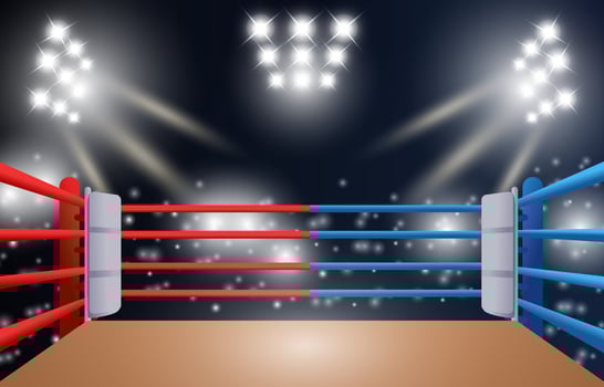 Sport Boxing Ring vector