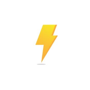 Electric Symbol, power symbol, electric icon vector