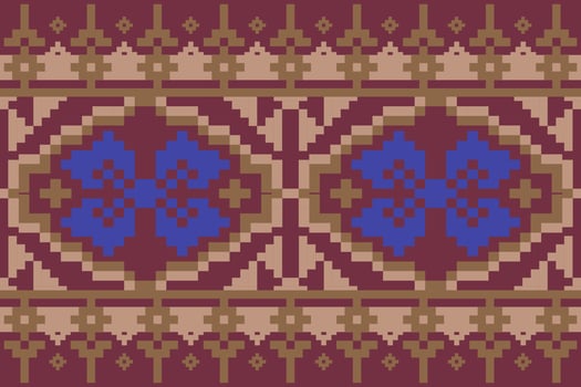Abstract design with beautiful pixelated geometric shapes. vector