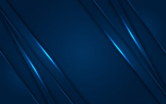 Modern blue background with blue line glowing vector