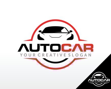 Car Logo Design. Automotive, Car Showroom, Car Dealer Logo Design Vector