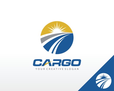 Truck Logo design. Fast Express Delivery and Logistics Logo design vector