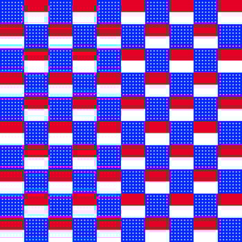Abstract background us states nation pattern fabric textile vector illustration