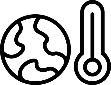 Climate change Vector Icon Design Illustration
