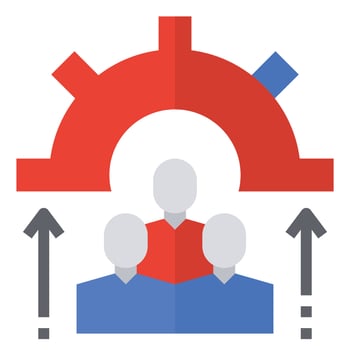 Employee People Icon Vector Illustration .