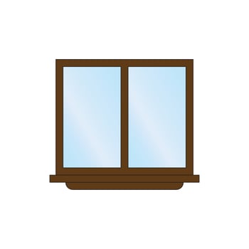 window vector for website symbol icon presentation