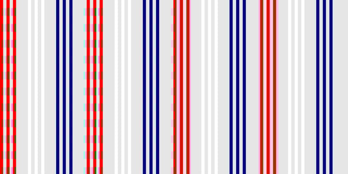 Red, white, grey and blue color of vertical stripe, seamless pattern. Happy Independence Day 4th of July. United State of America, France, Thailand, New Zealand, Netherland, British, Great Britain vector