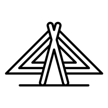 Sao Paulo Line Icon vector