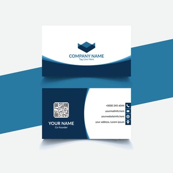 Minimal Business Card vector