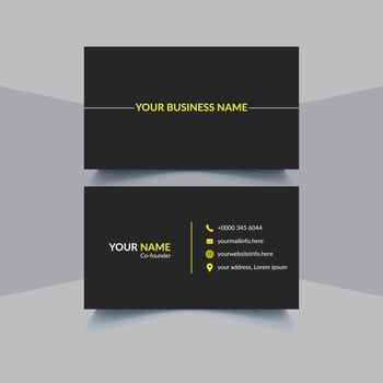 Minimal Business Card vector