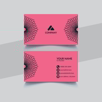 Modern Creative Business Card vector