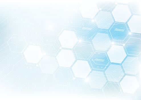 Vector Abstract background hexagons design. science futuristic energy technology. Hi-tech digital concept