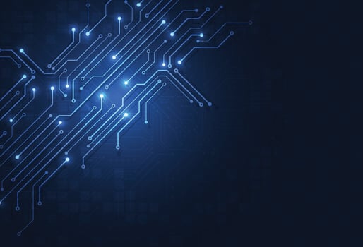 Abstract digital background with technology circuit board texture. Electronic motherboard illustration. Communication and engineering concept. Vector illustration