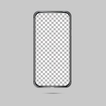 the latest smartphone to design your template vector