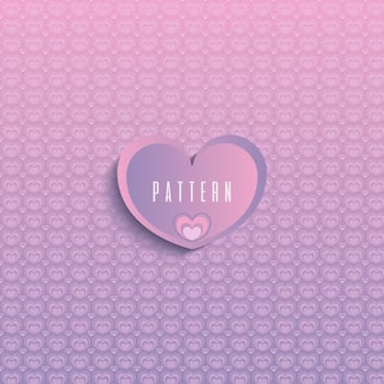 pattern heart wallpaper vector