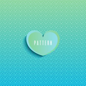 pattern heart wallpaper vector