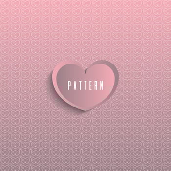pattern heart wallpaper vector