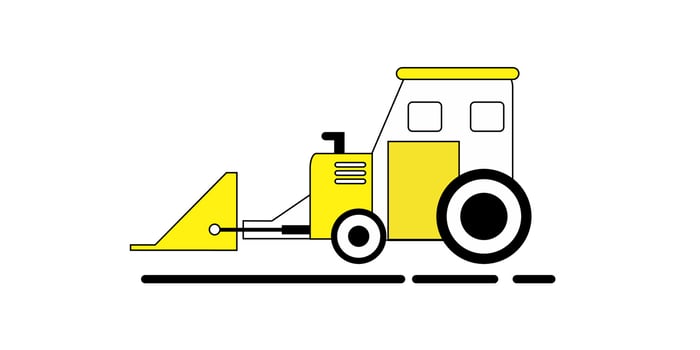 Wheel Loaders vector