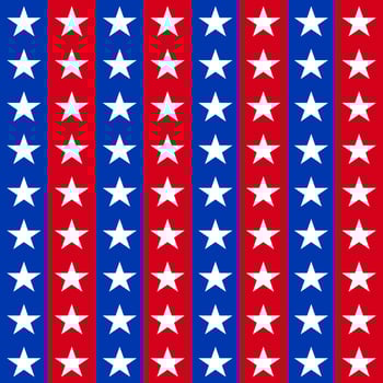 Seamless background with alternating red and blue colors that suit the USA Independence Day team. vector