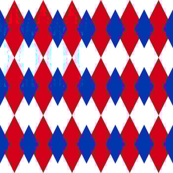 Seamless background with alternating red and blue colors that suit the USA Independence Day team. vector