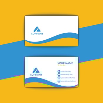 Simple Business Card vector