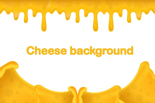 Soft cheese. This creativity will bring success in your business project. Vector illustration