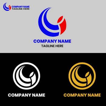 simple and modern logo vector suitable for sports logos, technology and etc