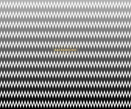 Wave line and wavy zigzag pattern lines. Abstract wave geometric texture dot halftone. Chevrons wallpaper. Digital paper for page fills, web designing, textile print. Vector art.