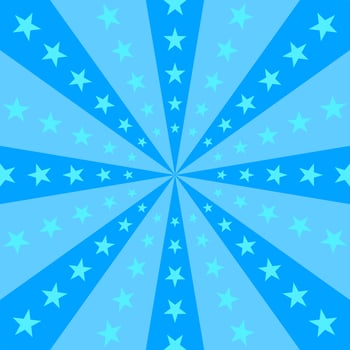 blue starburst beam seamless background vector