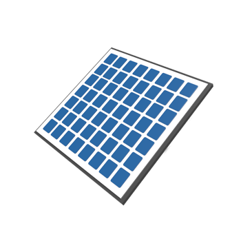 solar panels 3d model cartoon style. render illustration png