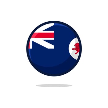 Tasmania Flag Icon vector