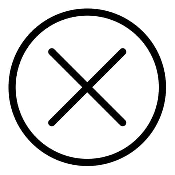 Remove Icon, ui icon vector