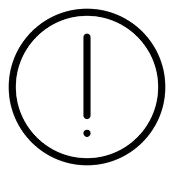 Warning Icon, ui icon vector