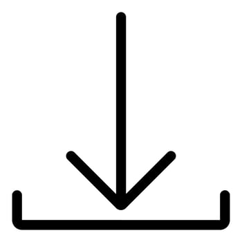 Download Icon, ui icon vector