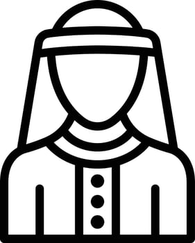 Arab man Vector Icon Design Illustration