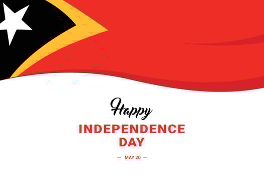 East Timor Independence Day vector