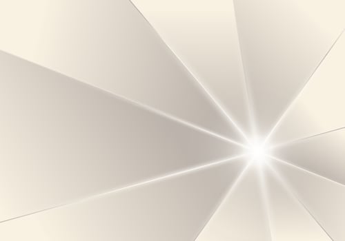 Abstract golden gradient geometric radius pattern background with lighting effect luxury style vector