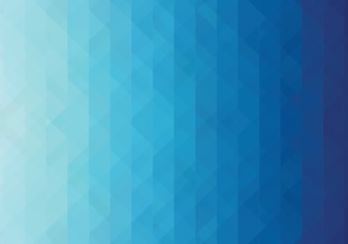 Modern triangle pattern blue geometric background vector