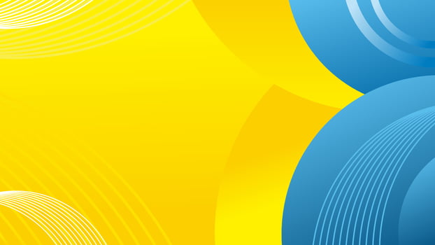 Yellow background with Blue effect, Yellow and blue background, for your banner and presentation vector