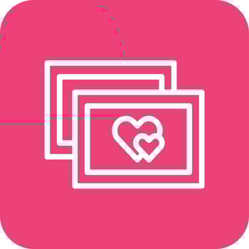 Wedding photos Vector Icon