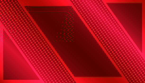 Vector background abstract red patern dot and geometry