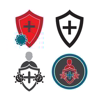 immunization logo vector