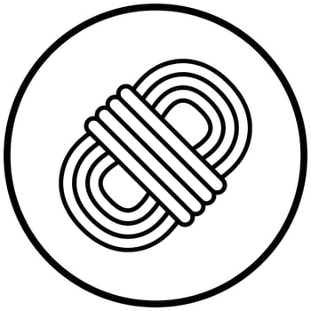 Rope Icon Style vector