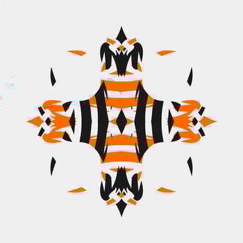 vector illustration of maori tribal pattern, mandala, beautiful, henna, tattoo, decoration, art, hand, rare, unique, creative, different, combination, contour