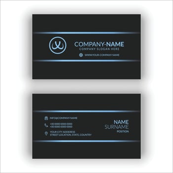Creative modern Business Card vector
