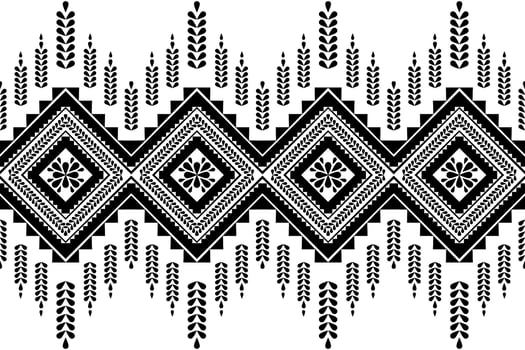 Ethnic pattern native fabric abstract background. vector