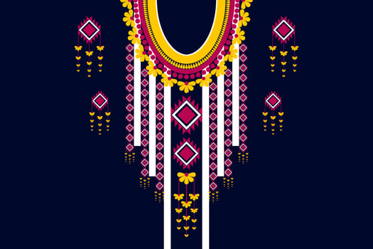 Vector design for collar shirts.